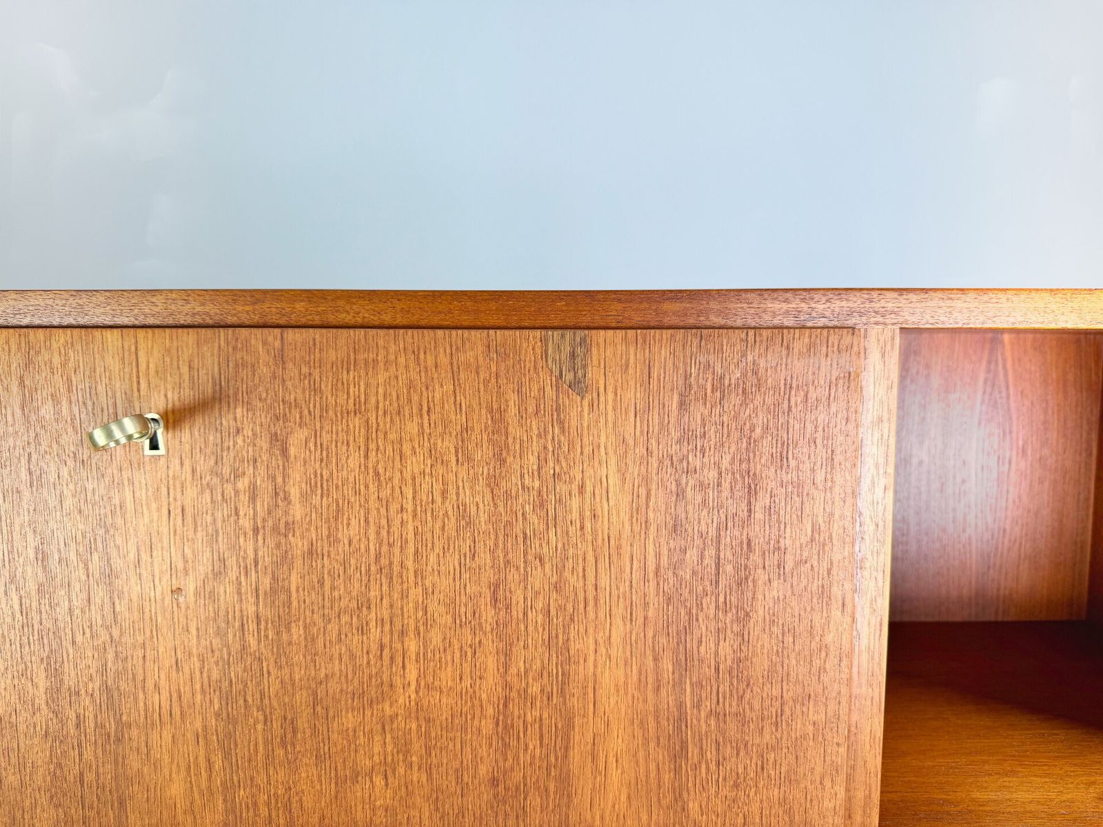 Original Midcentury Georg Satink Chest Of Drawers Secretary Wk Furniture Teak photo vintage