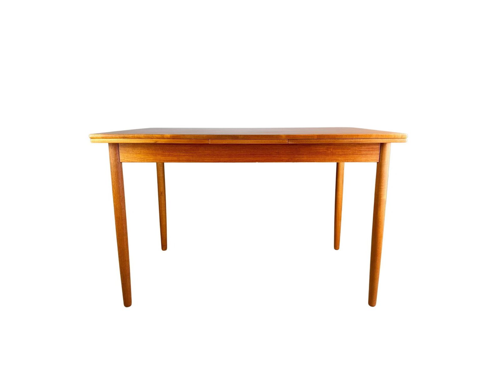 Mid   Century Dining Table Teak Extendable 1960s Vintage Table