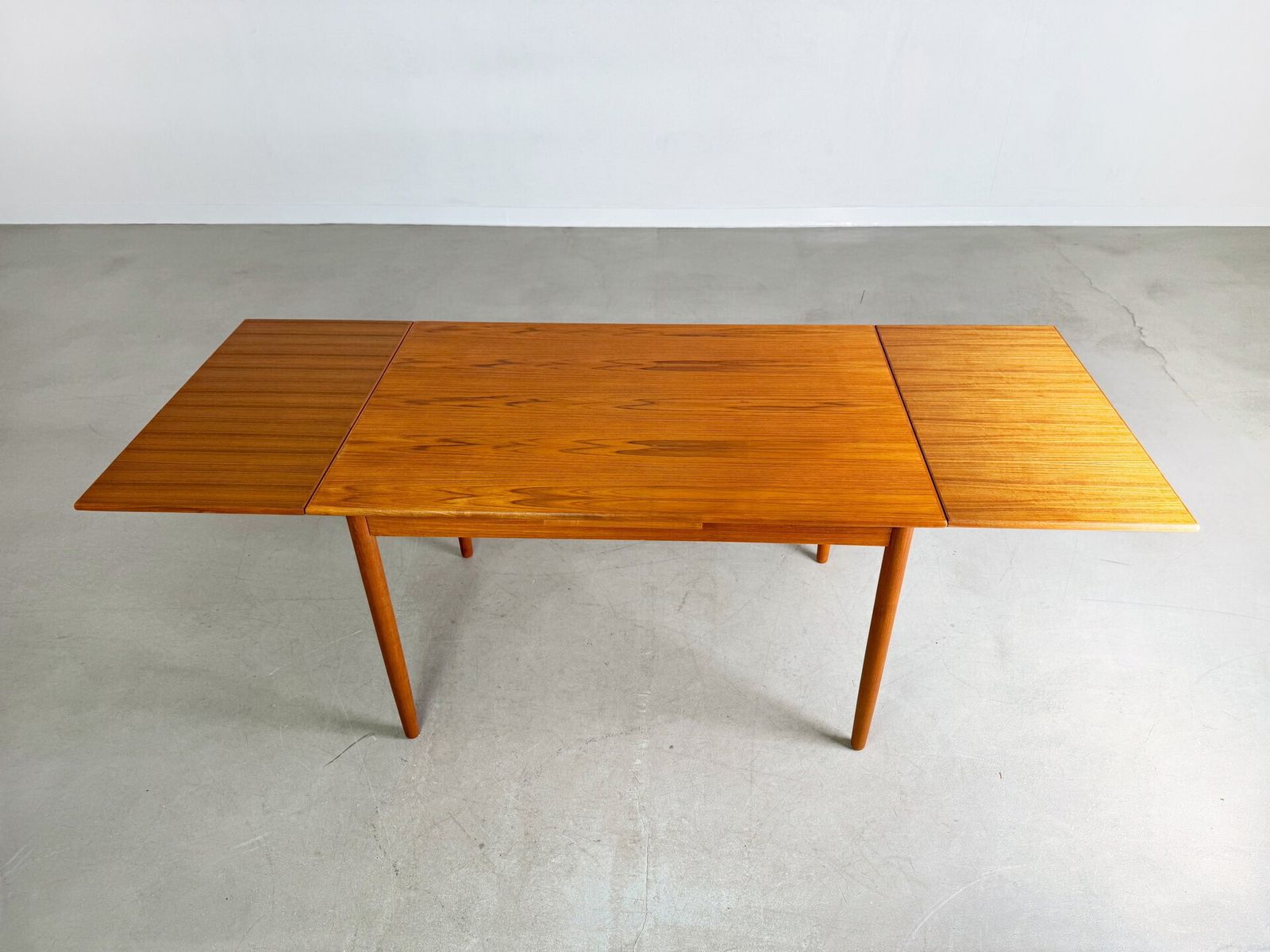 Mid   Century Dining Table Teak Extendable 1960s Vintage Table photo buy