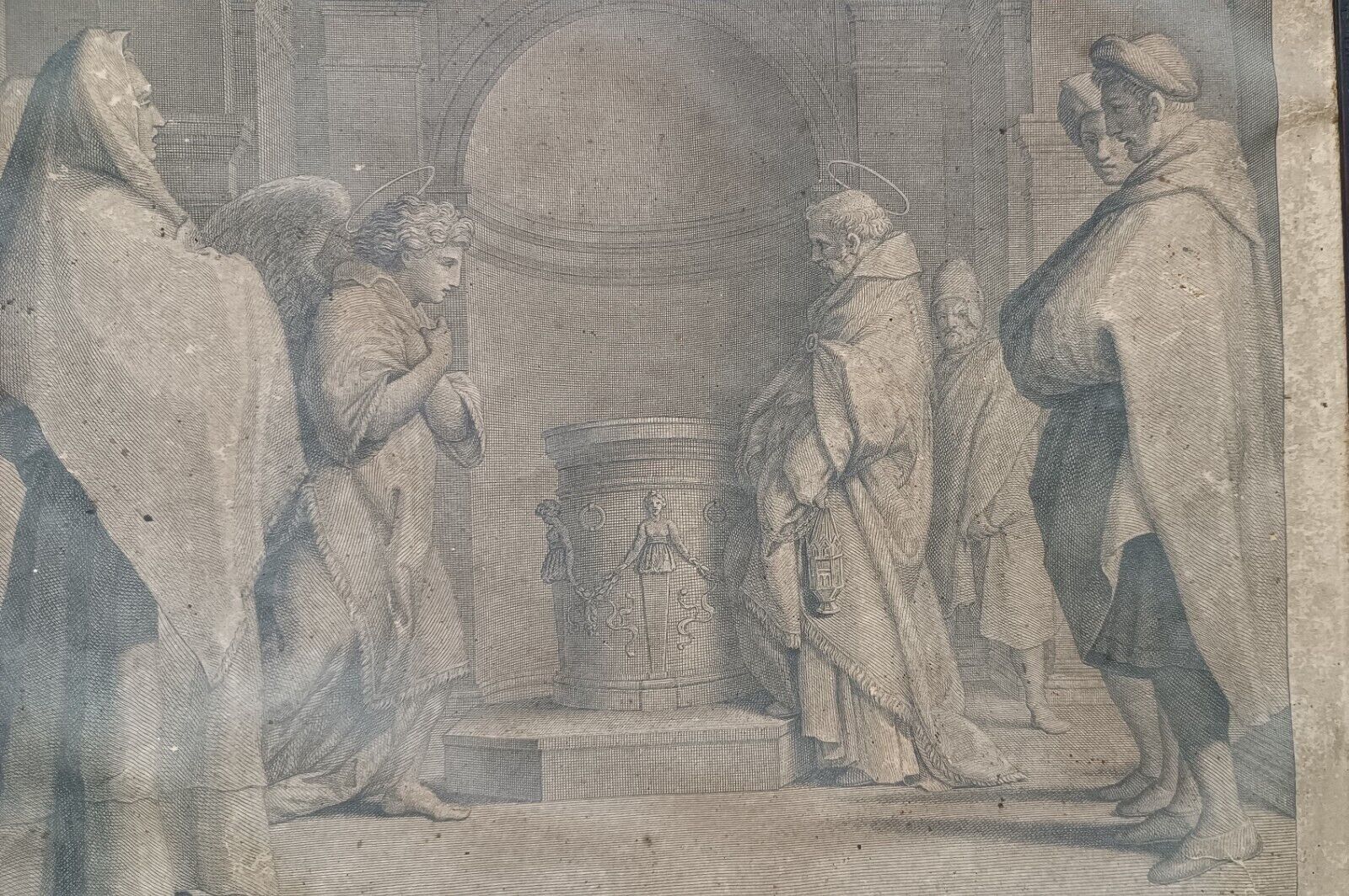 Print Engraving Of 700 Andrea Del Tailor Benedetto Heredi 1792 photo Art