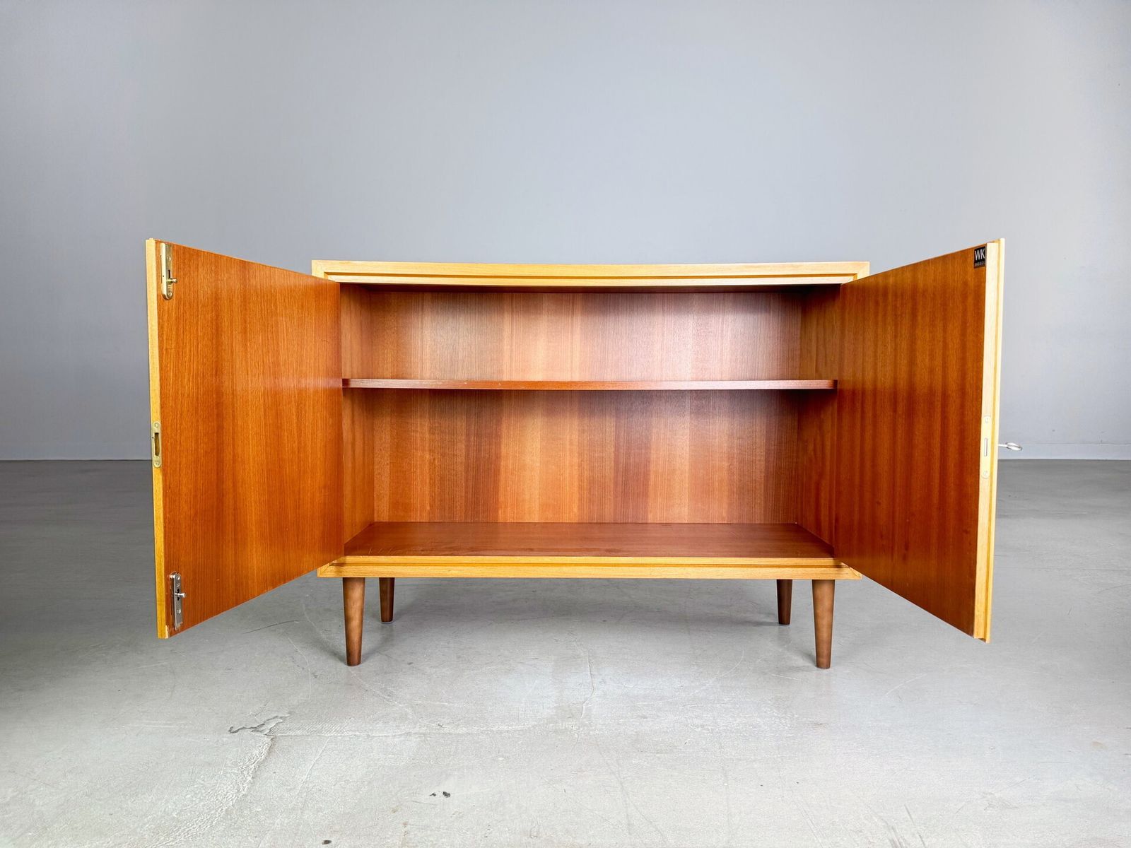 Midcentury Sideboard Wk Möbel Walnut 1960s Vintage Chest Of Drawers photo 390.0