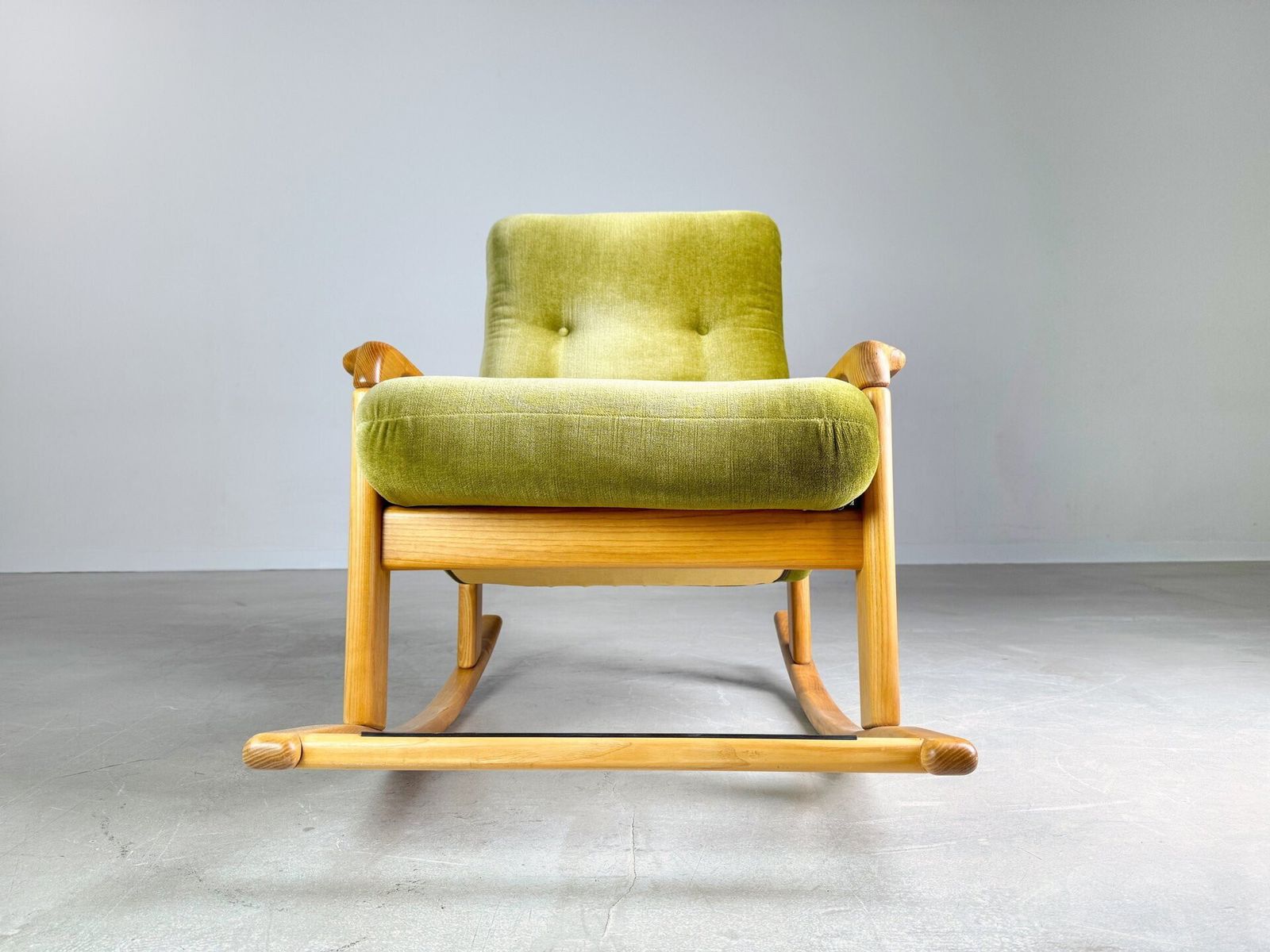 Original Walter Knoll Midcentury Rocking Chair Vintage 1960s photo furniture