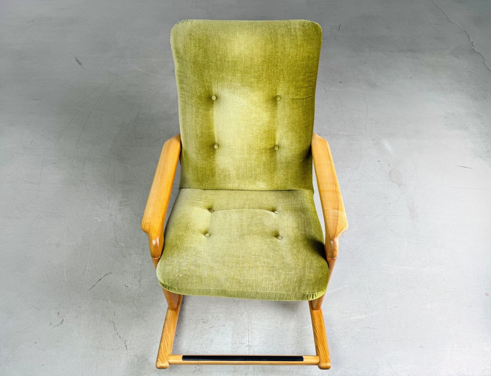 Original Walter Knoll Midcentury Rocking Chair Vintage 1960s photo for sale
