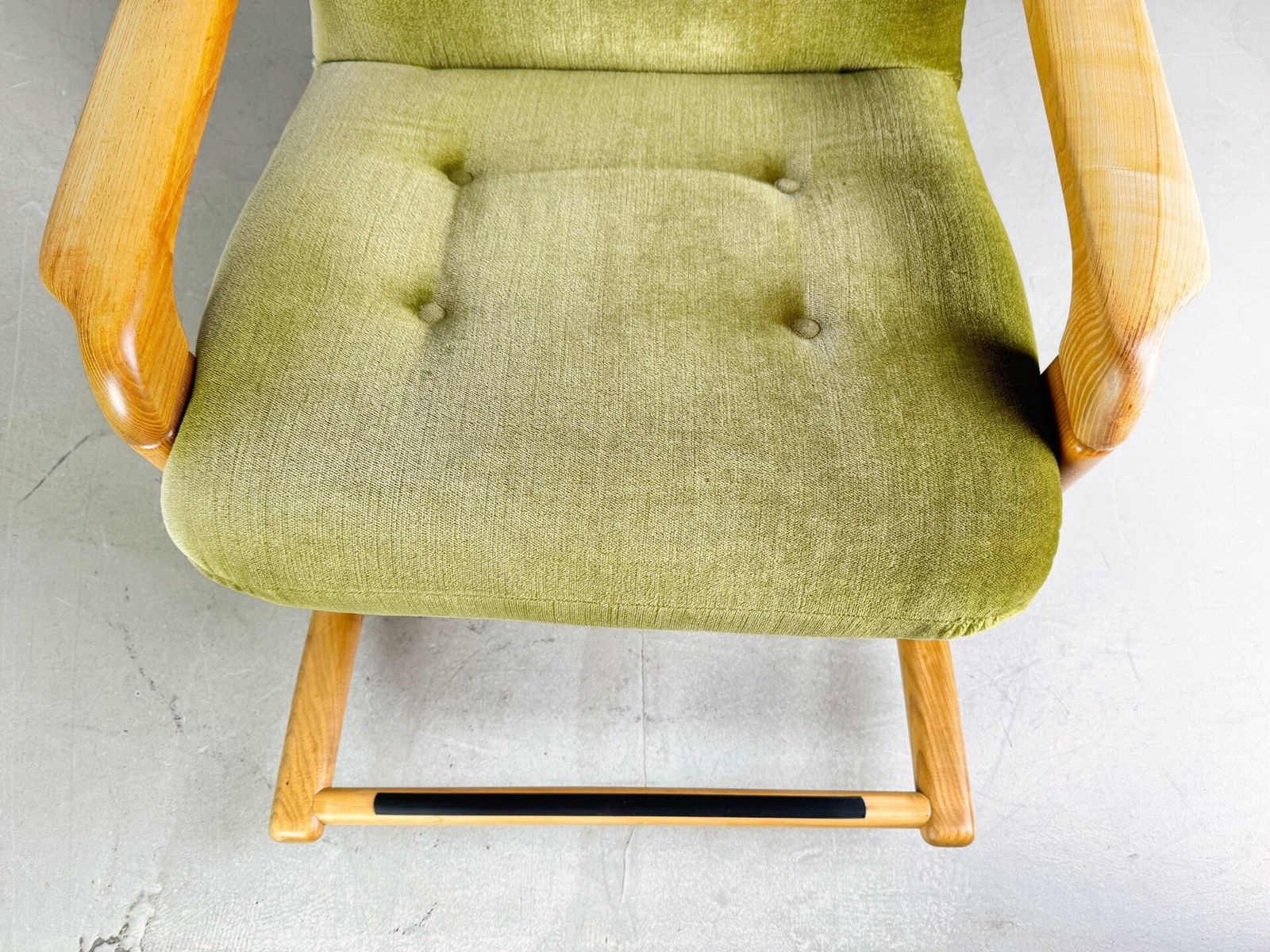 Original Walter Knoll Midcentury Rocking Chair Vintage 1960s photo Furniture