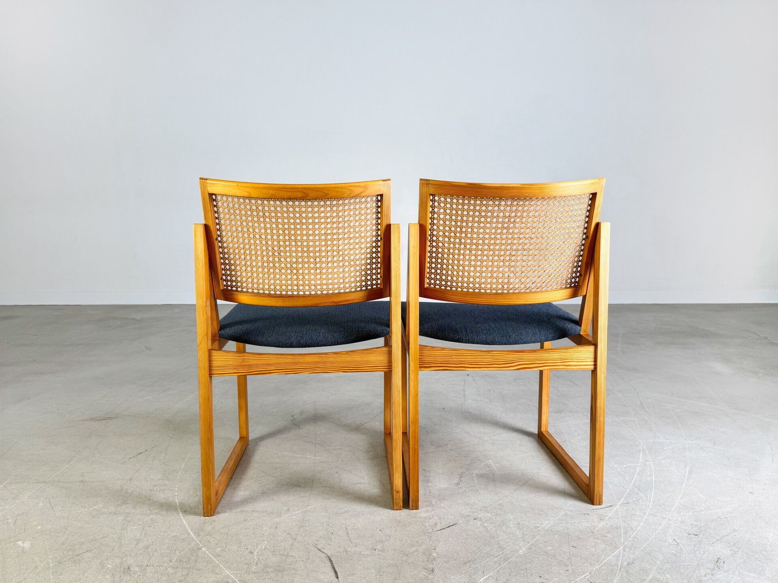 Original Set Of 2 Kai Lyngfeldt Larsen Chair Midcentury Søborg 5262 photo vinterior