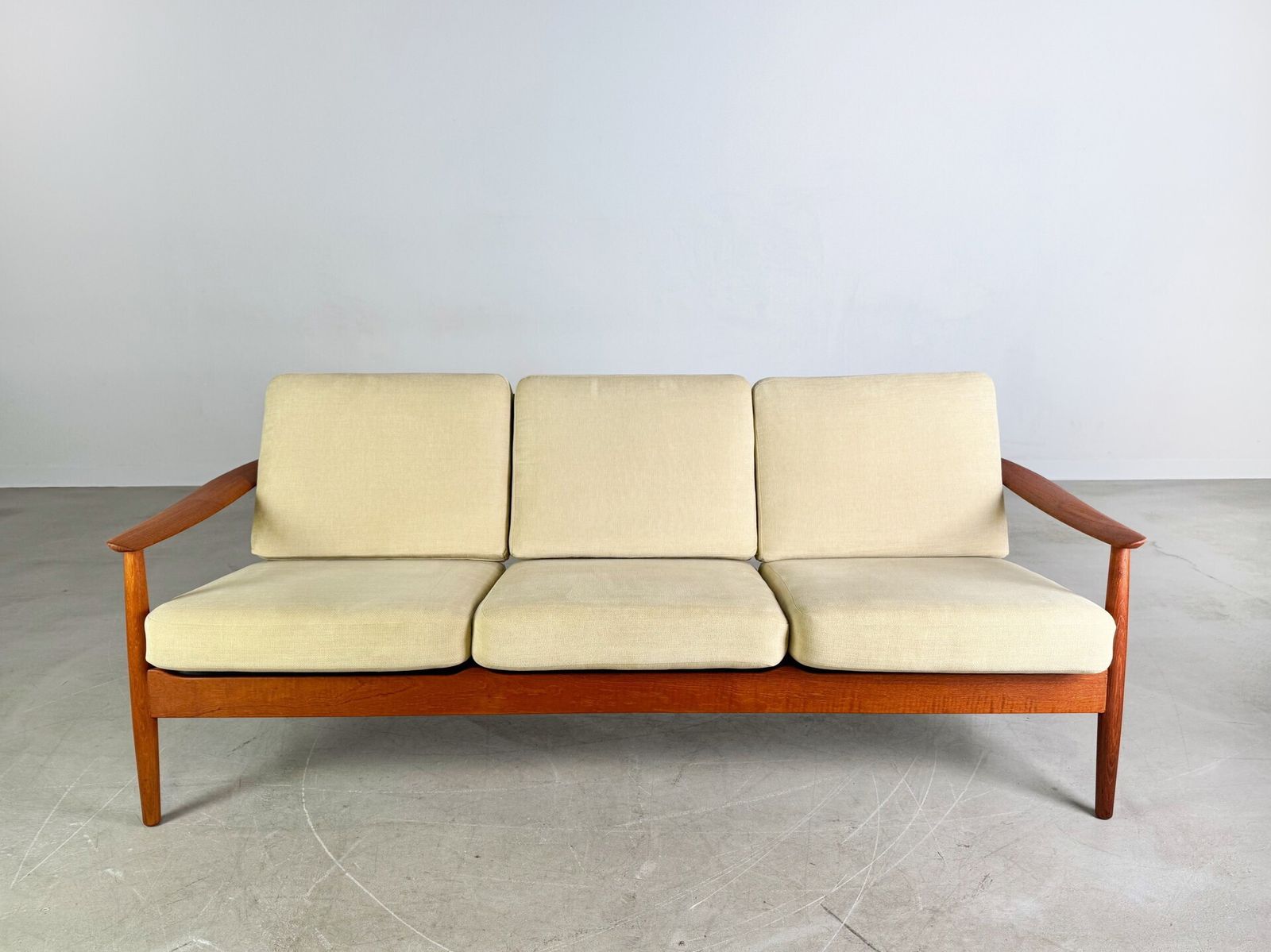 Original Arne Vodder Sofa Midcentury France & Søn Daverkosen Couch photo for sale