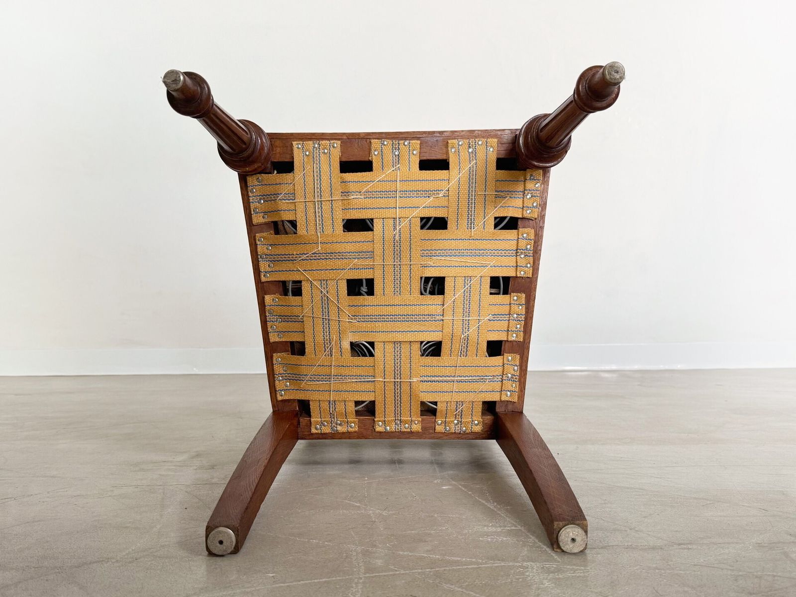 Set Of 6 Original Art Nouveau Chairs Antique Dining Chair Carving photo vintage