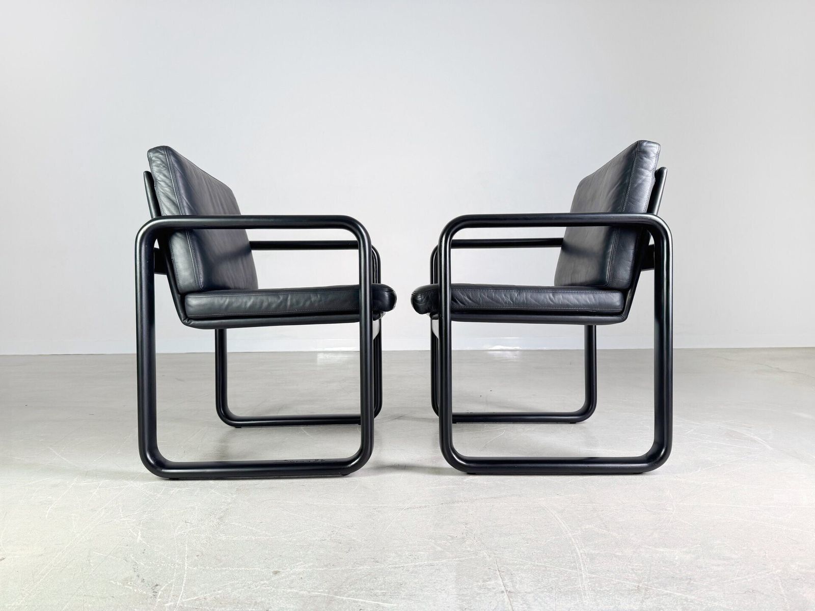 Set Of 2 Hombre Armchairs Rosenthal Chair Burkhard Vogtherr 1970s photo 690.0