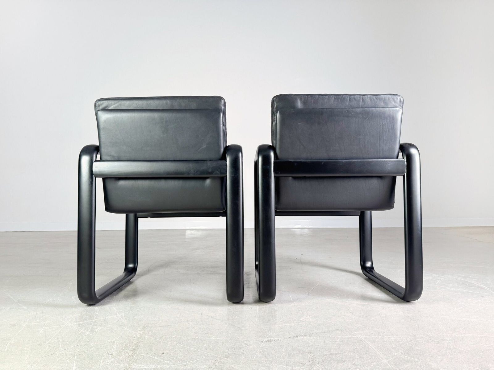 Set Of 2 Hombre Armchairs Rosenthal Chair Burkhard Vogtherr 1970s photo vinterior