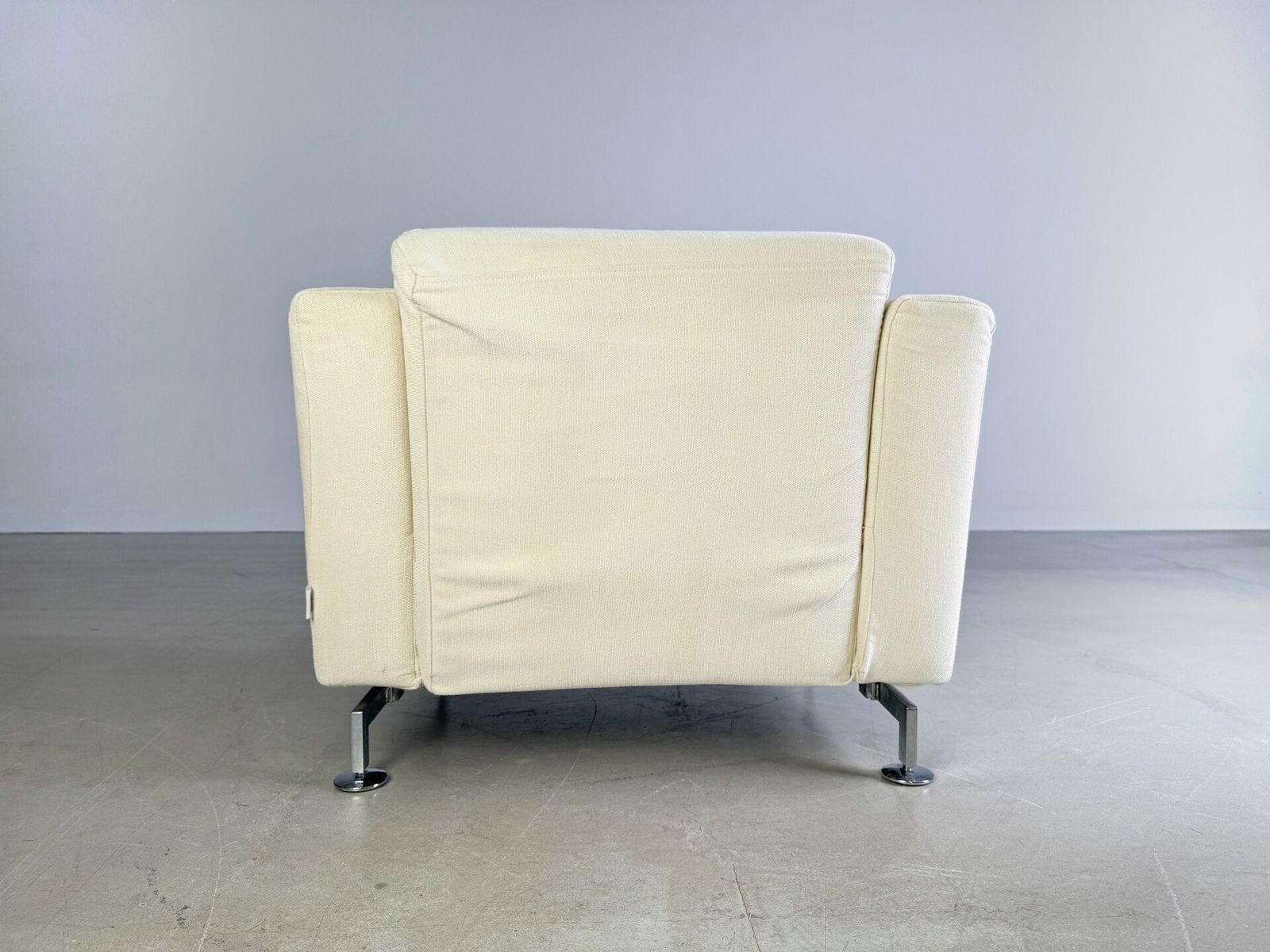 Armchair Brühl Serge Fabric Beige Light Design photo vintage