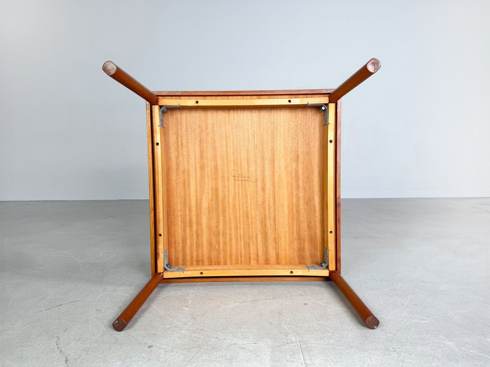 Original Henning Kjaernulf Midcentury Coffee Table Velje Stolefabrik Teak photo vintage
