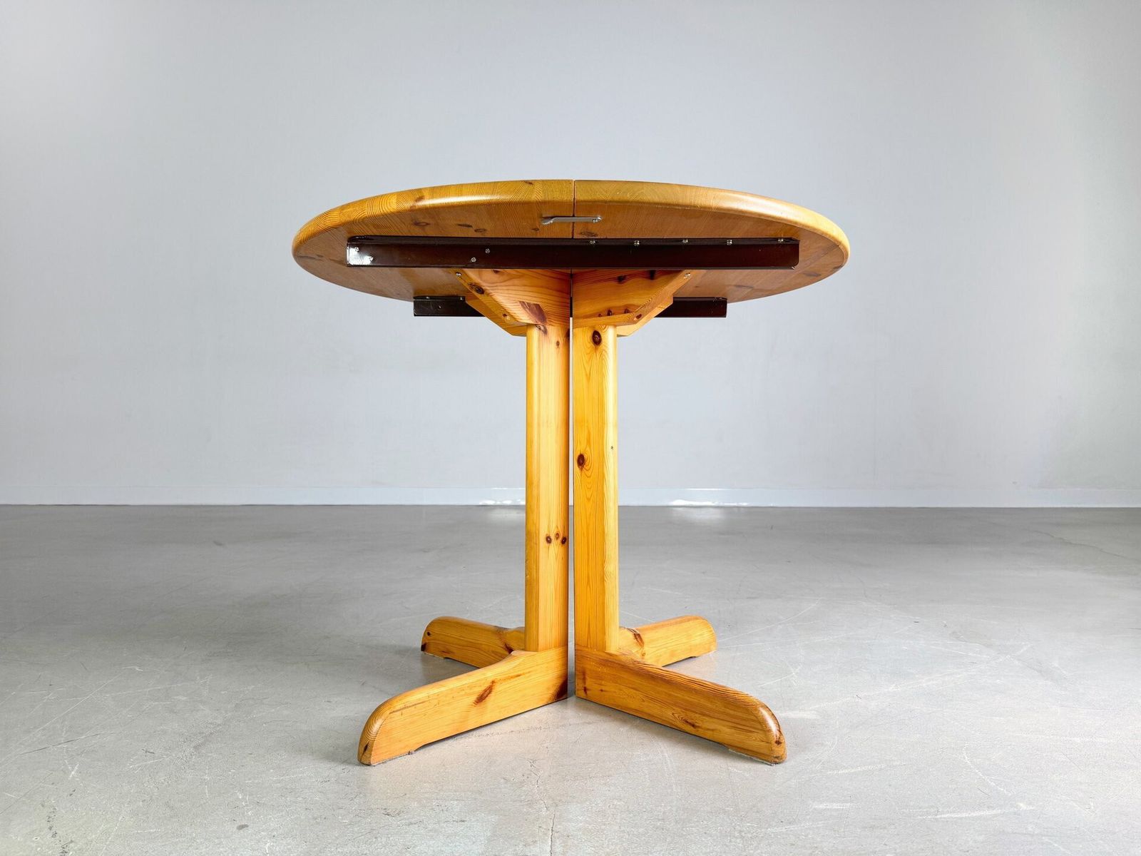Extendable Vintage Dining Table Pine In The Style Of Rainer Daumiller photo furniture