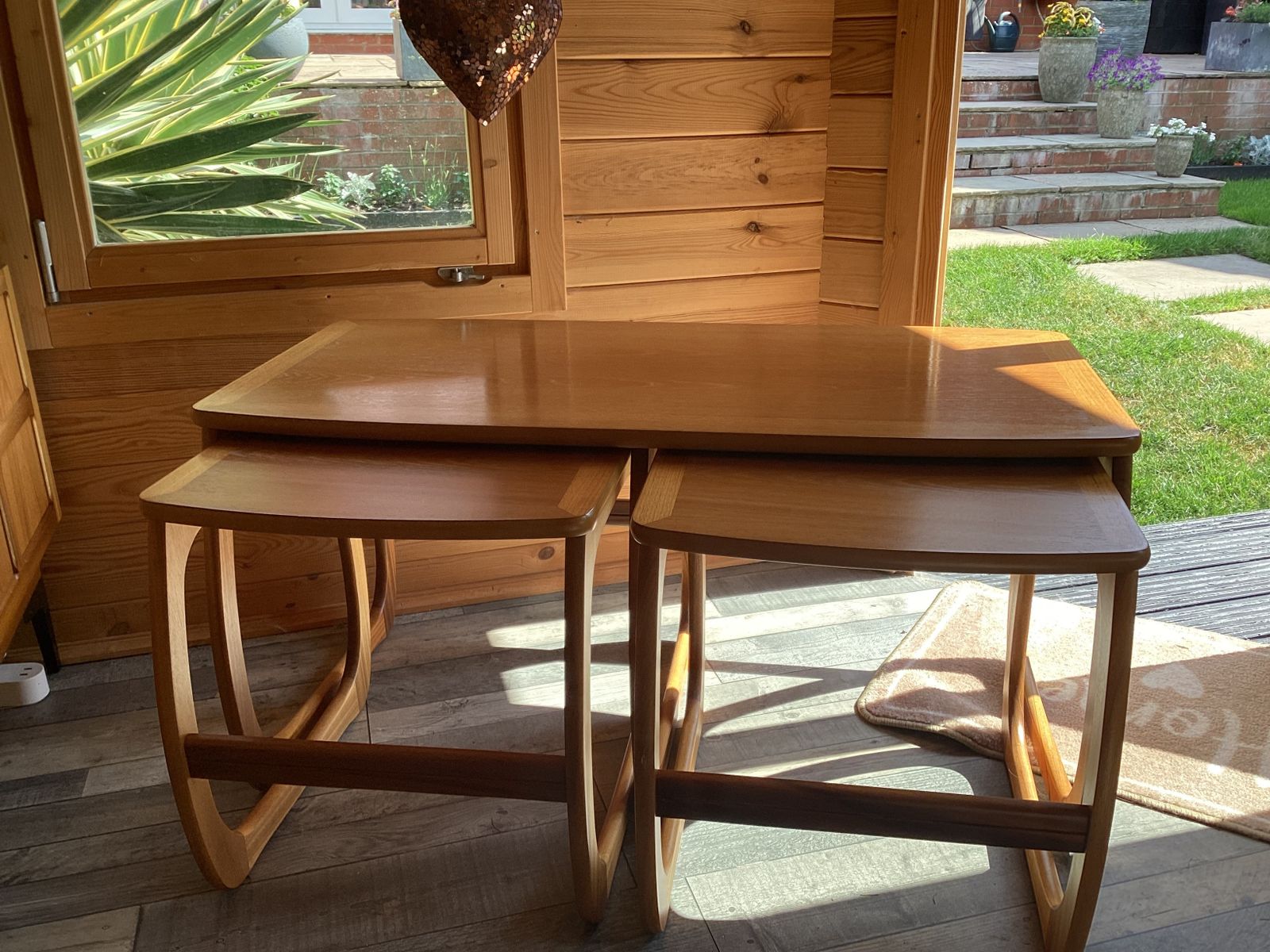 Nathan Nest Of Tables G Plan Solid Teak Nest Of Three Tables photo Furniture