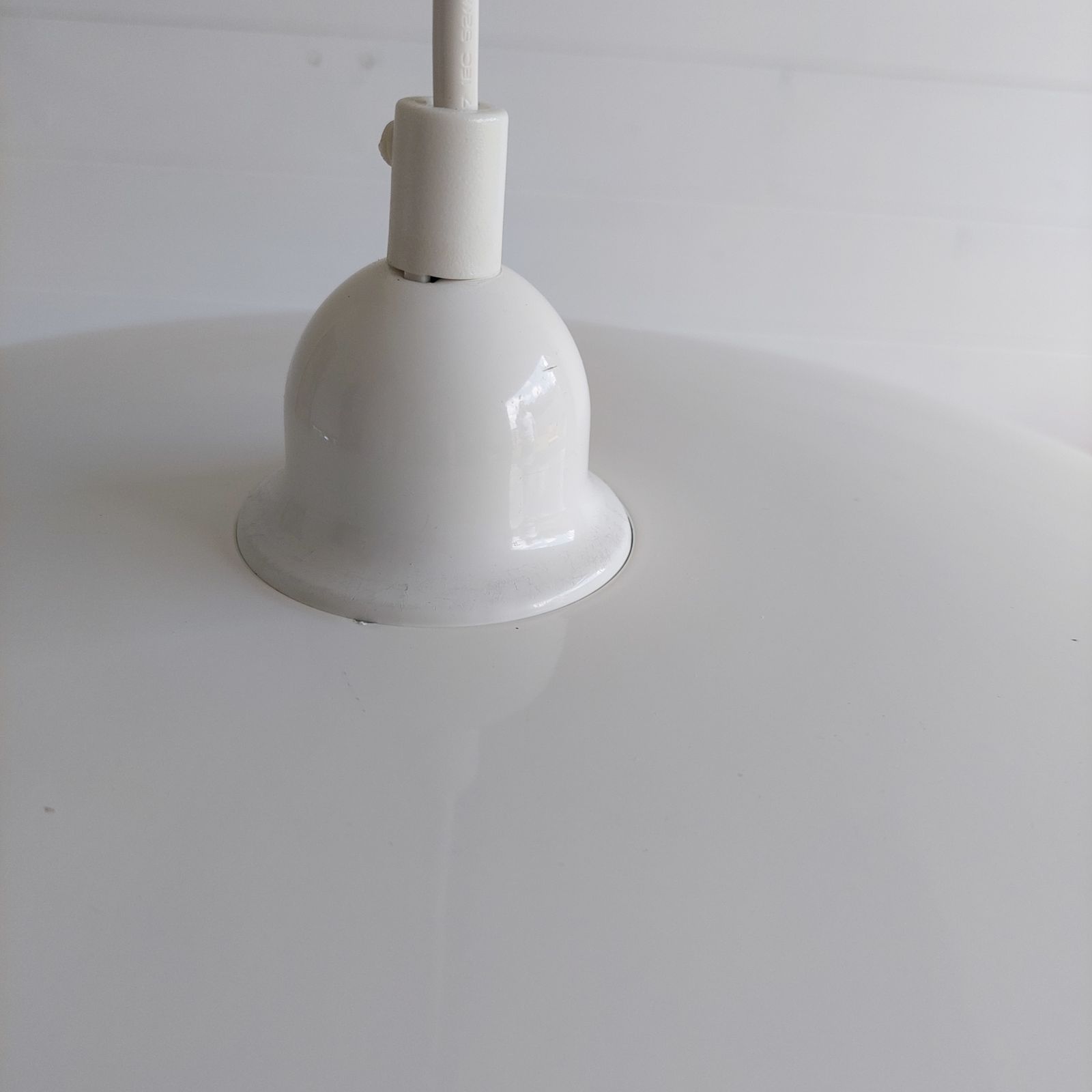 photo vintage Mid Century  Ikea 'Vinter' Pendant Lamp Vintage Metal Triple Ring Ceiling Light Louis Poulsen Style 90s