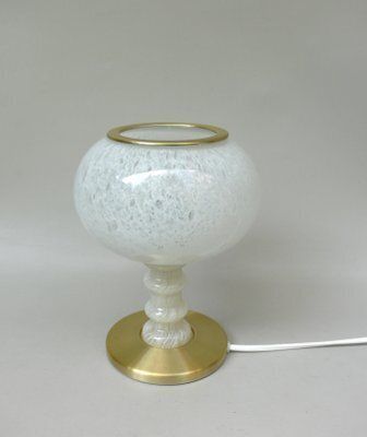 Elegantvtable Lamps With Glass Lampshades From Doria Leuchten, 1960s, Set Of 2 photo 2011.0