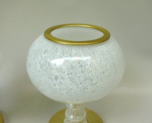 Elegantvtable Lamps With Glass Lampshades From Doria Leuchten, 1960s, Set Of 2 photo buy