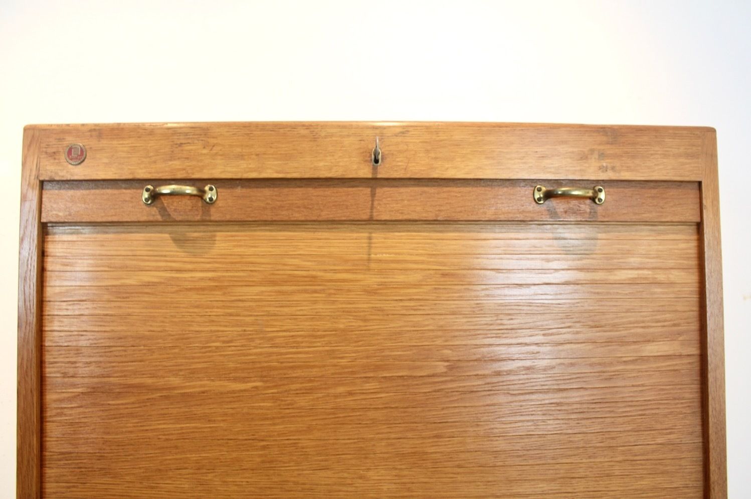 Wooden Pigeonhole Cabinet By Dobergo Büromöbel, Germany, 1950s photo vinterior
