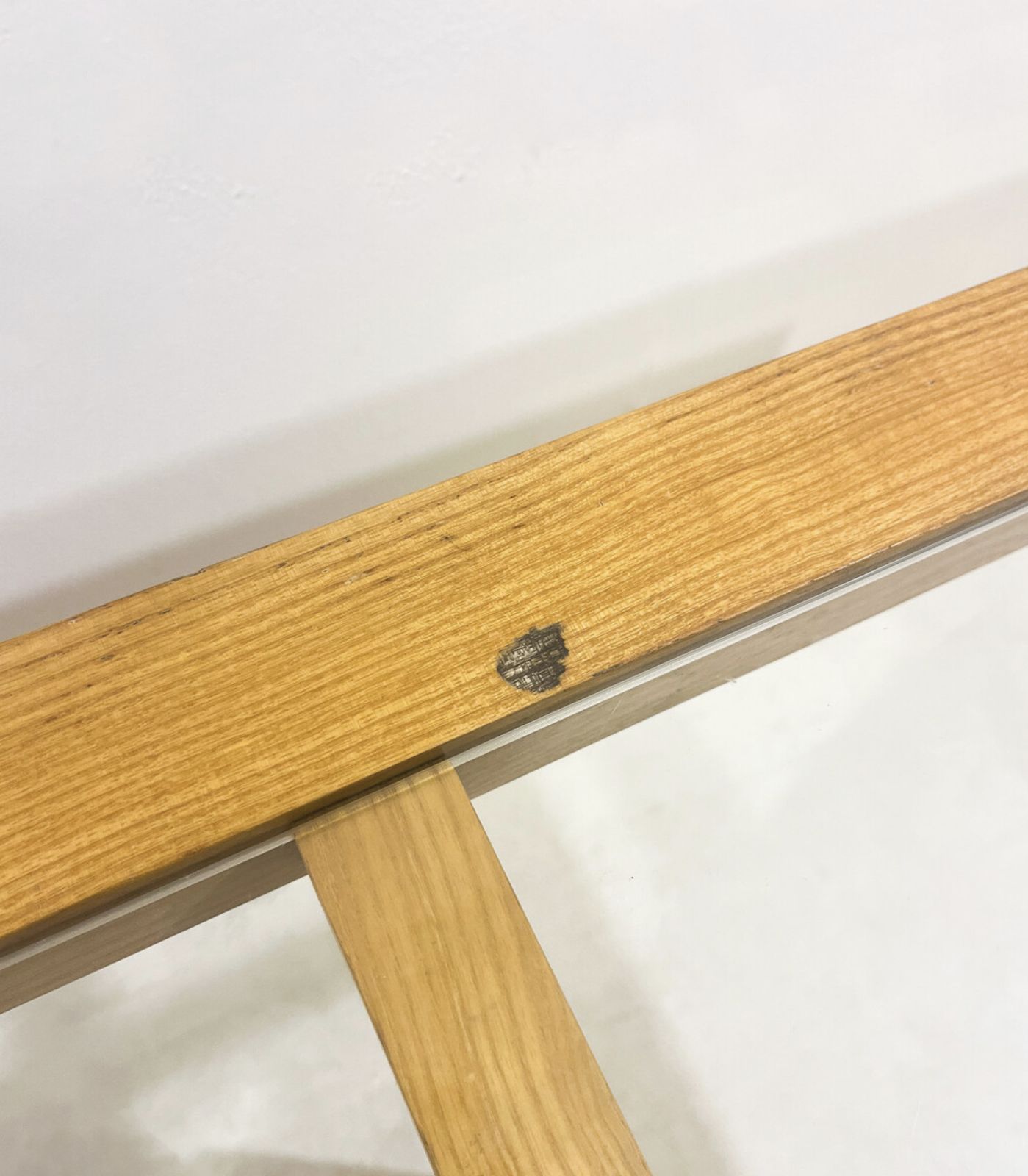 Mid Century Dining Table, Wood With Glass Top, Italy, 1970s photo furniture