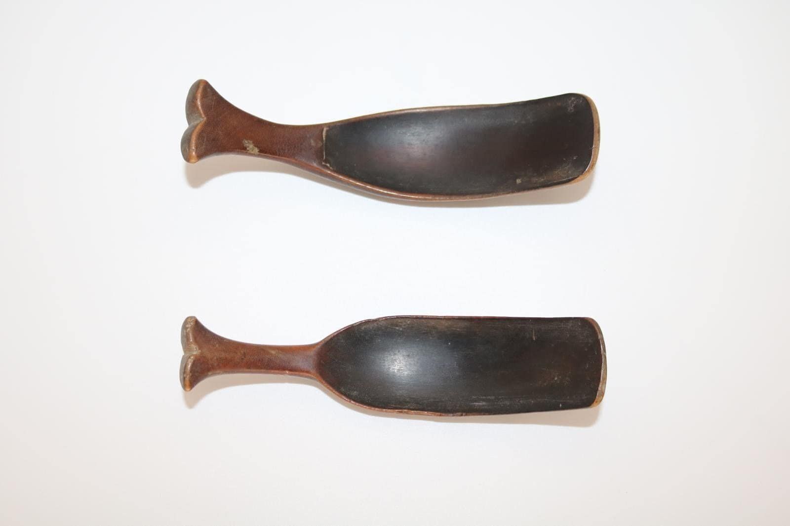 Toraja Sulawesi Rice Spoon (Pair), Indonesia, Early 20th Century photo 225.0