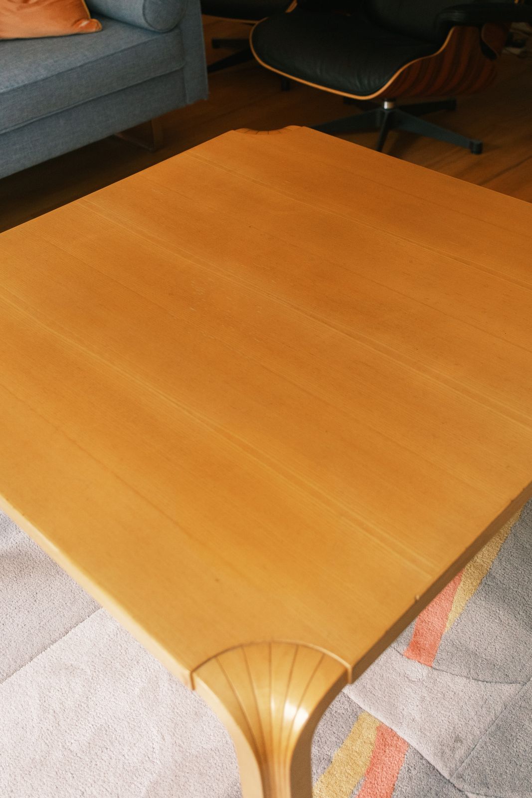 Vintage Fan Leg Coffee Table By Alvar Aalto photo 1100.0