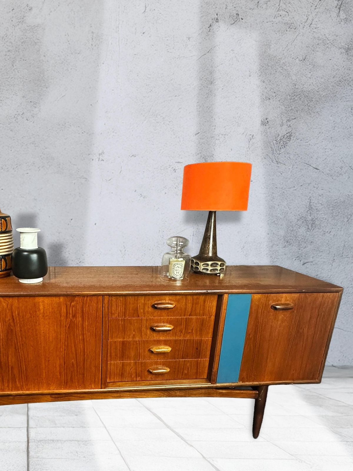 Mid Century Teak Sideboard By Victor Wilkins For G Plan, 1960s, V.B Wilkins Gold Label G Plan Braslilia photo buy
