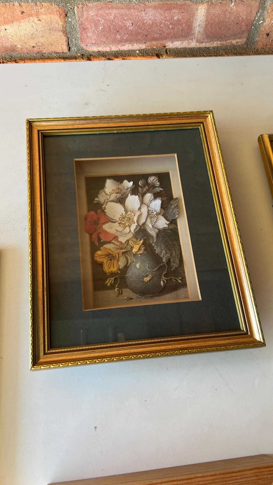 Exquisite Four Piece Framed Floral Print Gallery Set For Elegant Home Styling photo 129.0