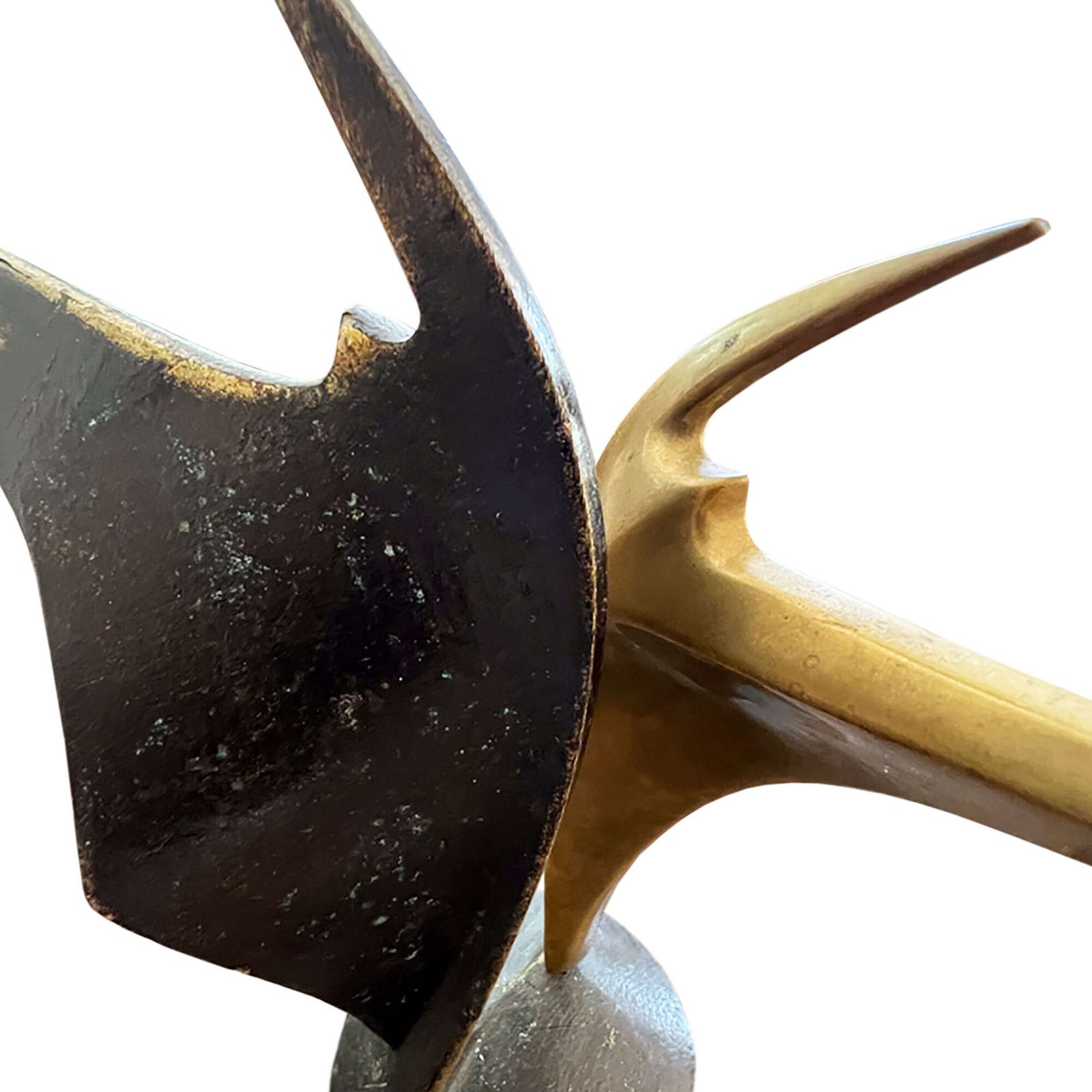 "Two Dancers" Bronze Sculpture, Kostas Dikefalos (B.1956) Signed photo for sale