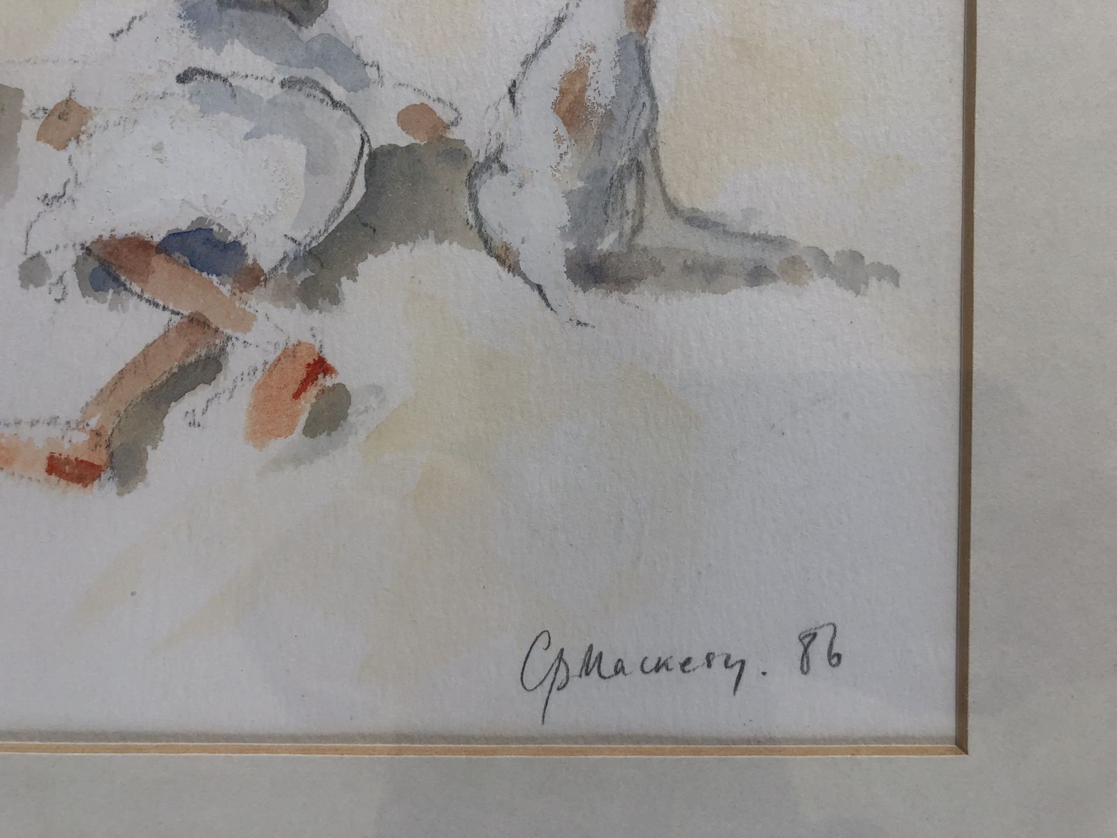 Watercolour Painting By Charlie Mackesy photo for sale