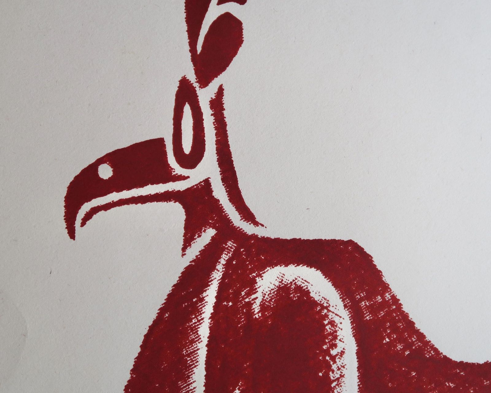 Original Pre Colombian Print By Georges Arnulf, 1967 / Tolima, Calima, Quimbaya Style photo furniture