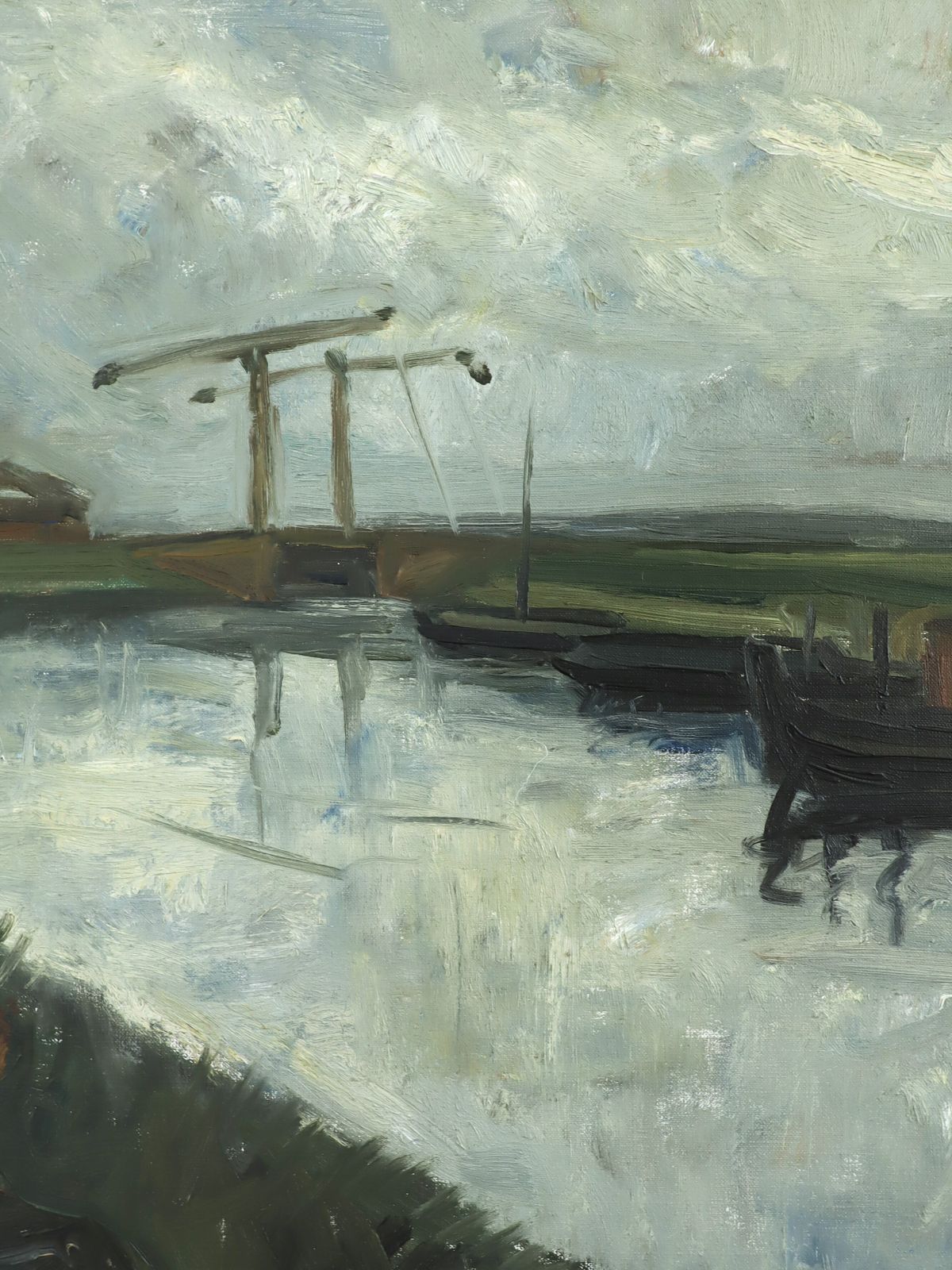 photo for sale By The Waterbank  Oil Painting
