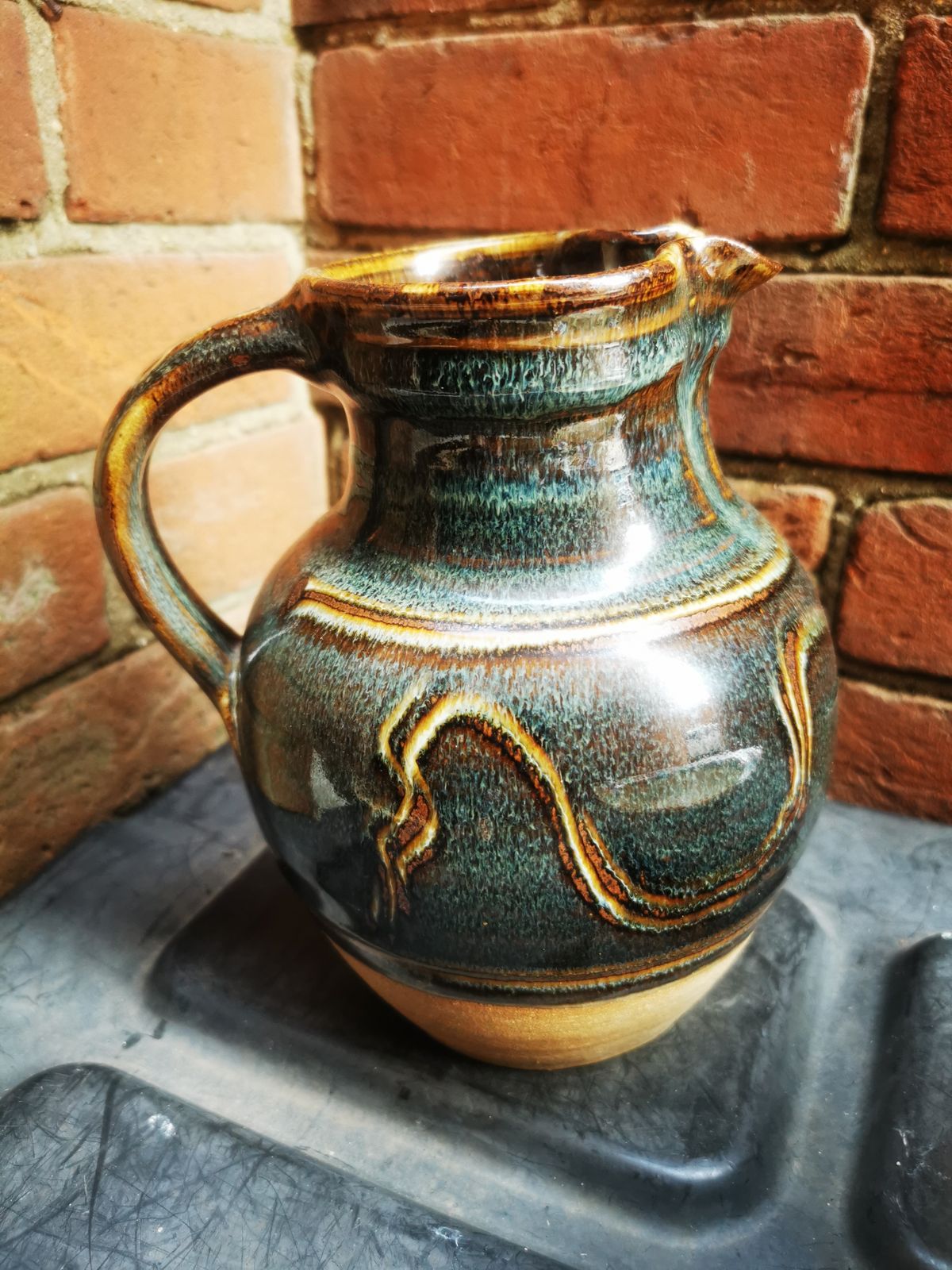 Large Vintage Winchcombe Pottery Jug photo Home Decor