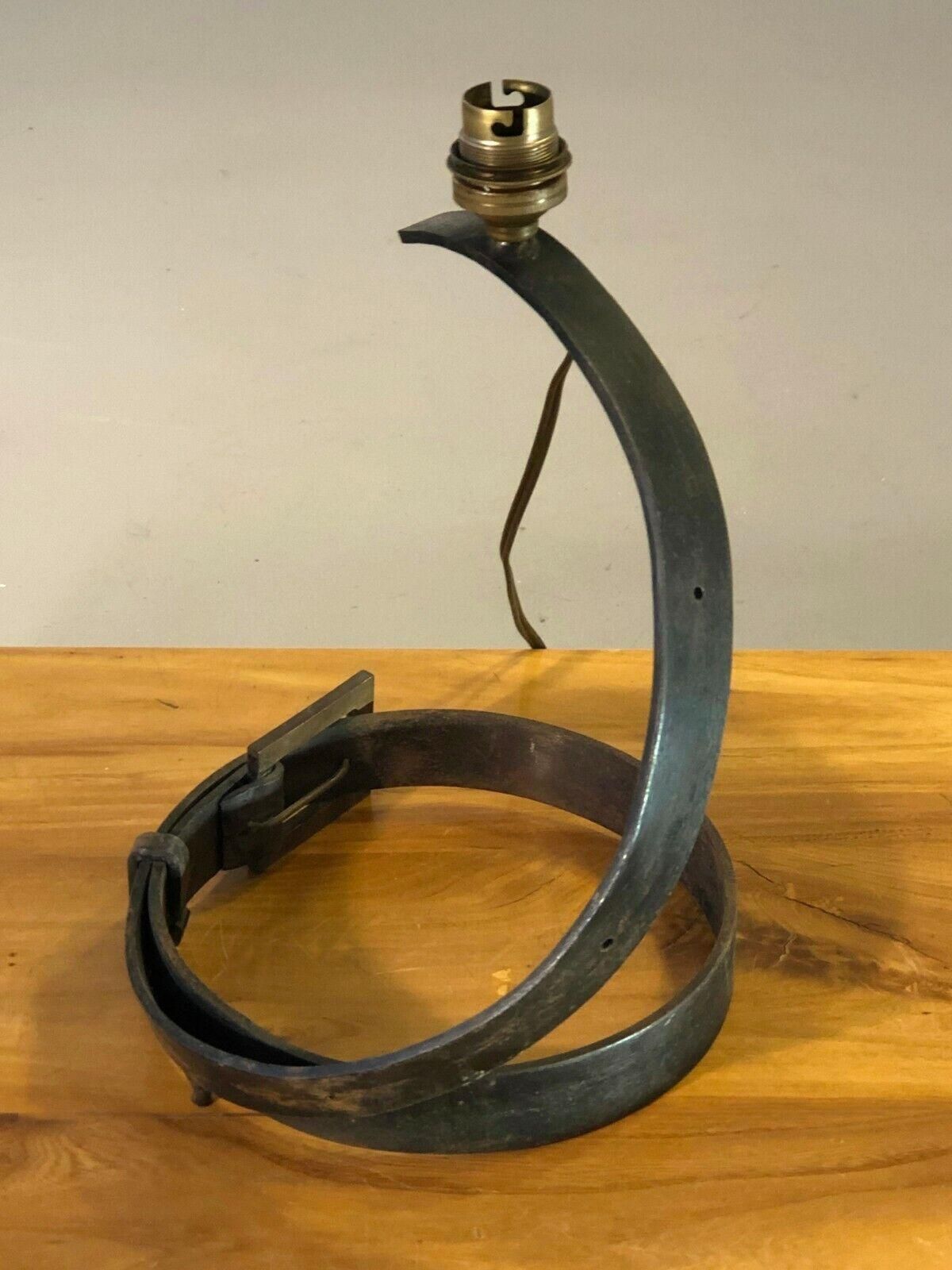 A Brutalist Iron Belt Plate In The Style Of Jacques Adnet France 1950 photo 2128.0