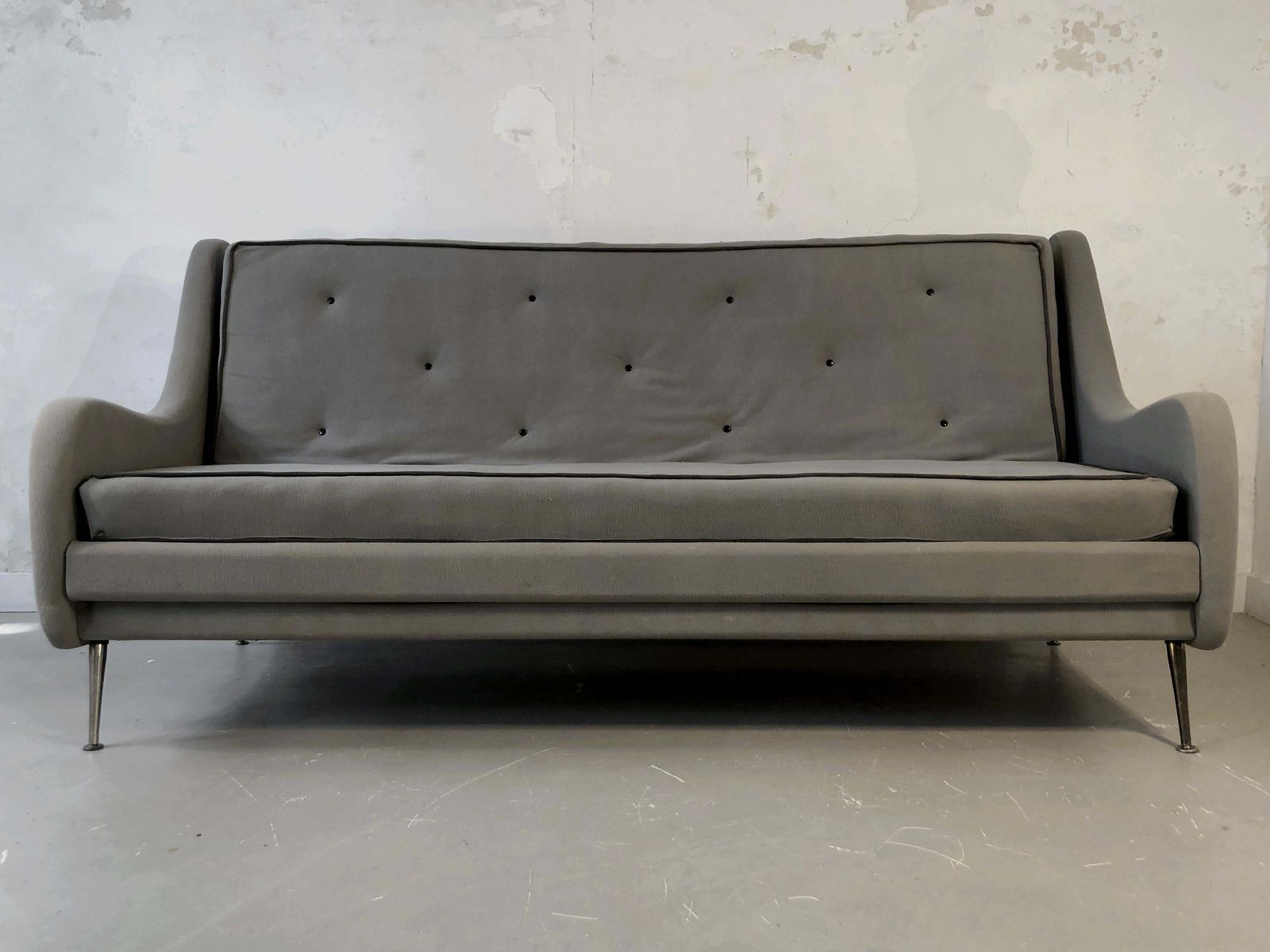 Mid Century Modernist Free Form Sofa By Erton, France, 1950 photo vintage