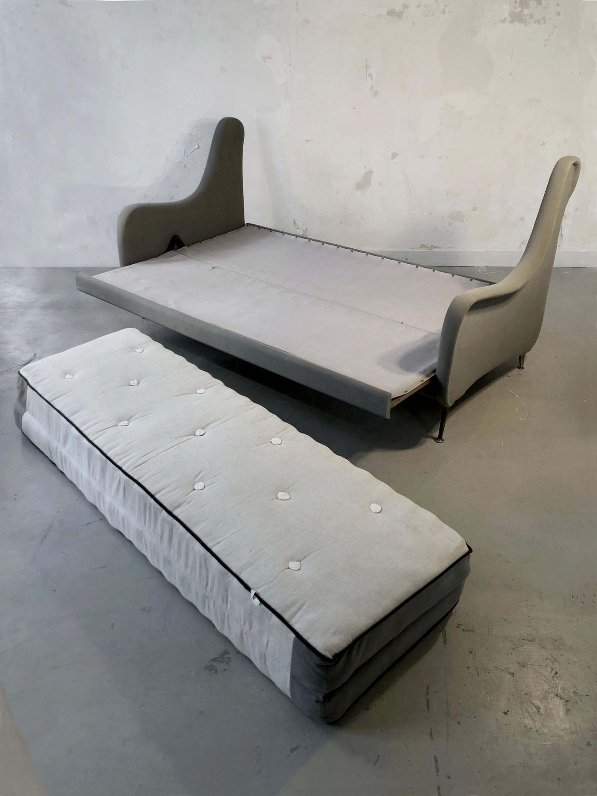 photo vinterior Mid Century Modernist Free Form Sofa By Erton, France, 1950