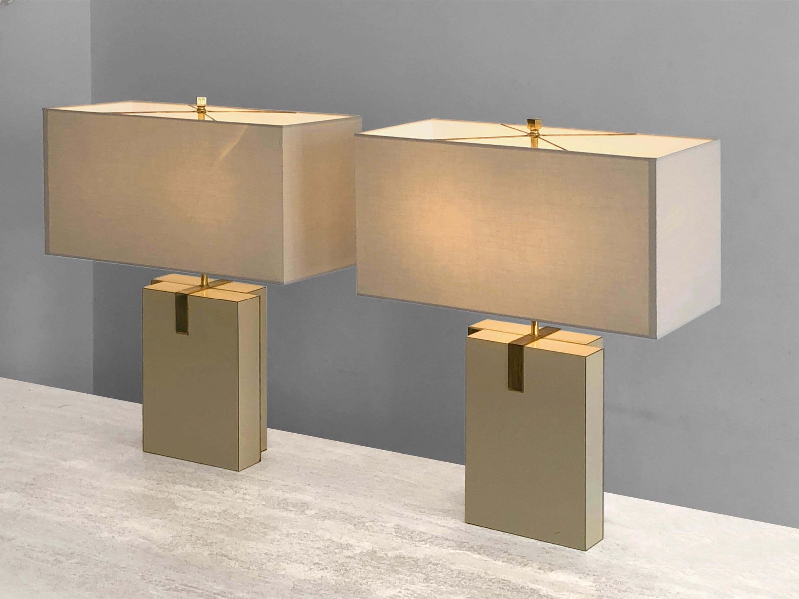 Lighting Pair Of Neoclassic Ceiling Lights, In The Style Of Romeo Rega, Italy 1970 photo
