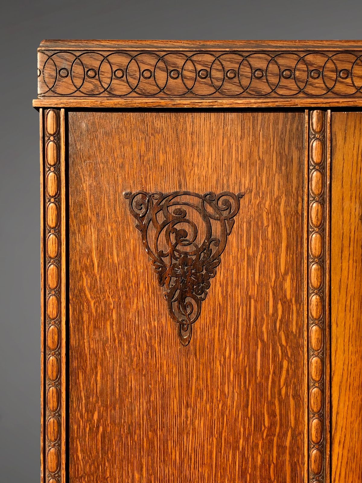 Cabinet Arts & Crafts / Art Nouveau By Harris Lebus, England 1900 photo Furniture