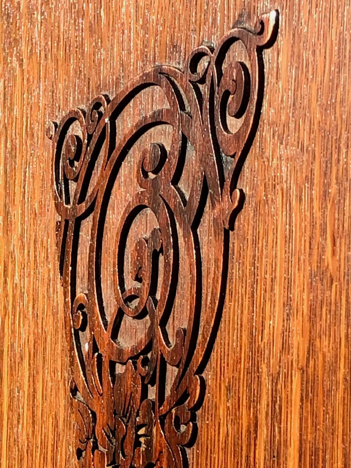 photo vintage Cabinet Arts & Crafts / Art Nouveau By Harris Lebus, England 1900