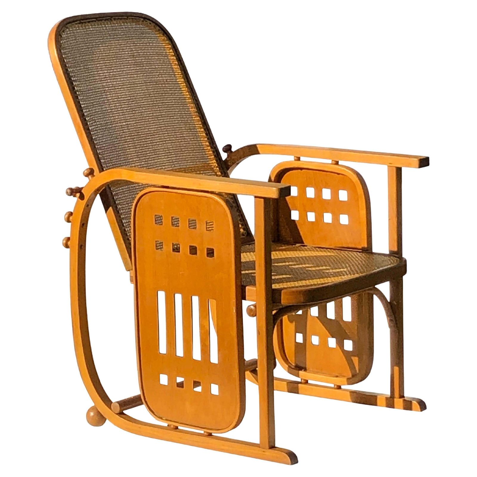 Sitzmaschine Chair By Josef Hoffmann & Fischel Wiener Werkstatte Austria 1910