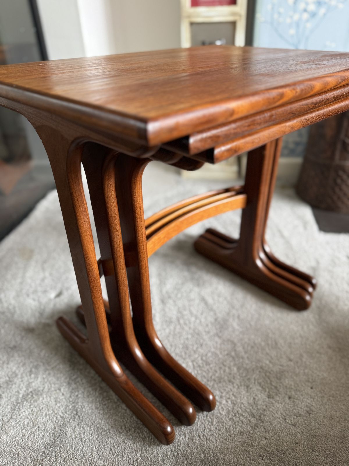 G Plan Fresco Mid Century Teak Nest Of Tables 1960