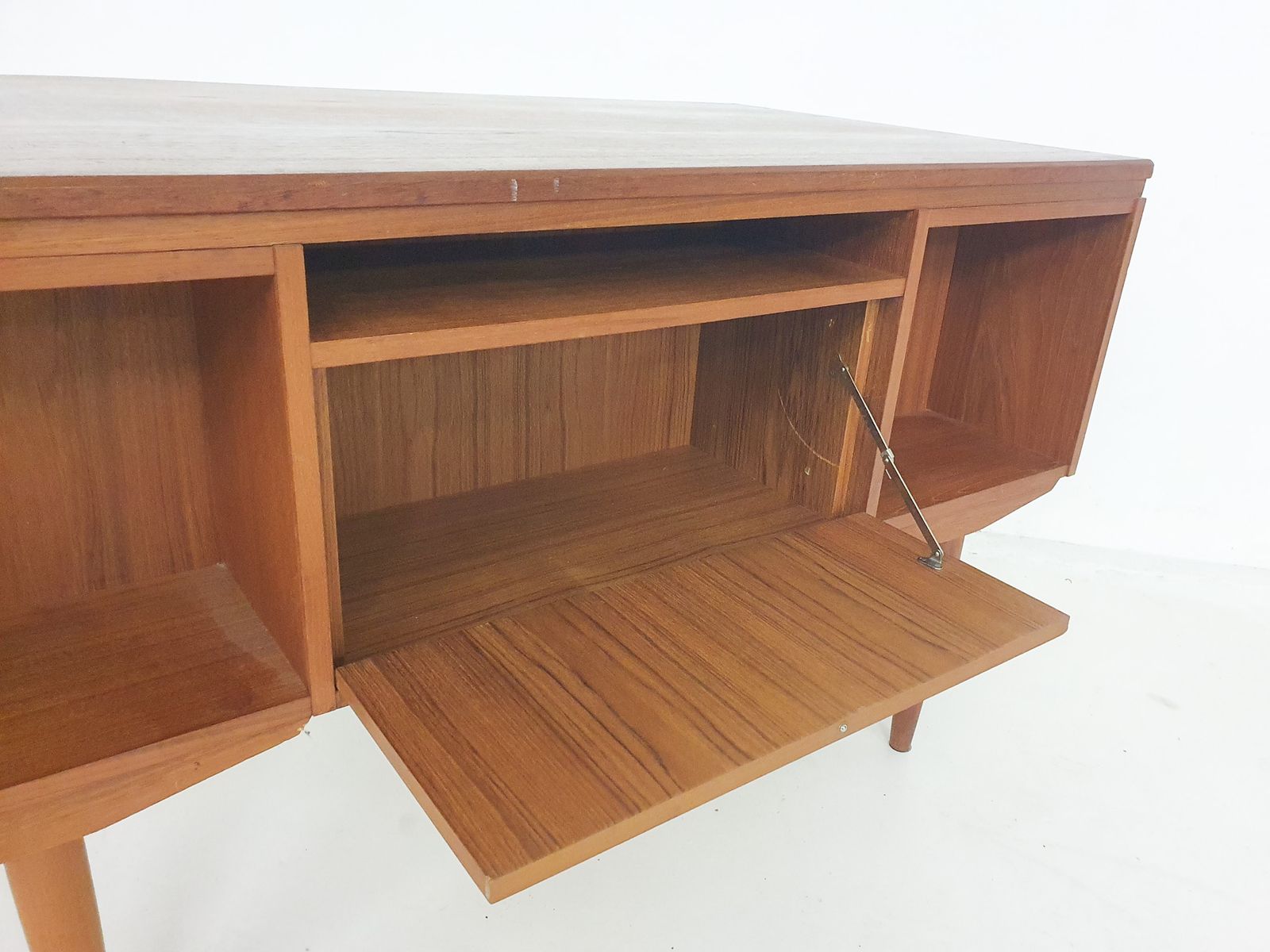 Teak Desk By J.Svenstrup For A.P. Møbler, Denmark 1960's photo Furniture