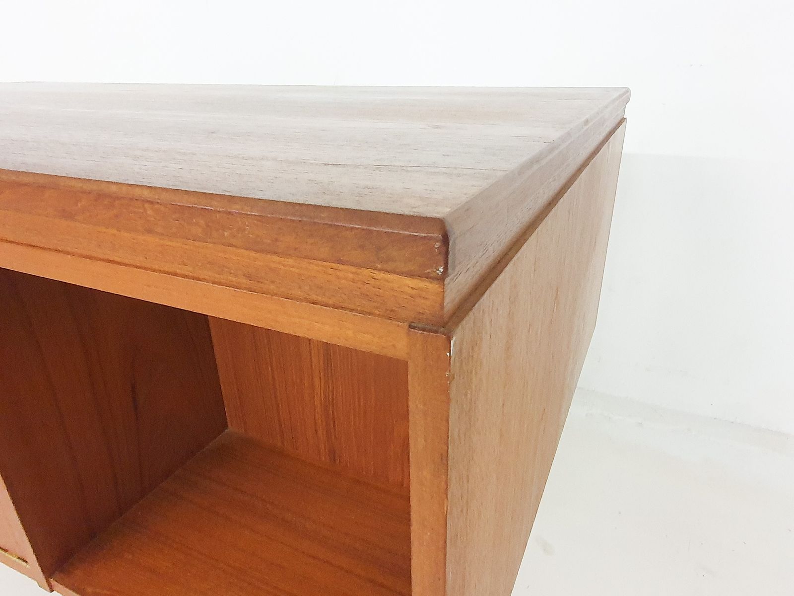 Furniture Teak Desk By J.Svenstrup For A.P. Møbler, Denmark 1960's photo