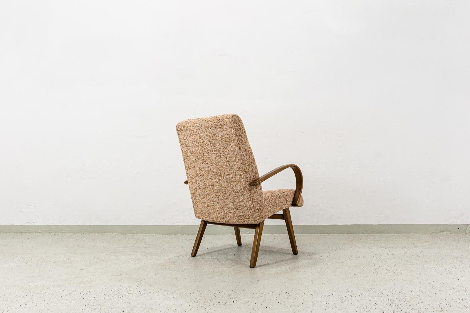 Mid Century Armchair Model 53 By J šmidek For Ton, 1960s photo Furniture