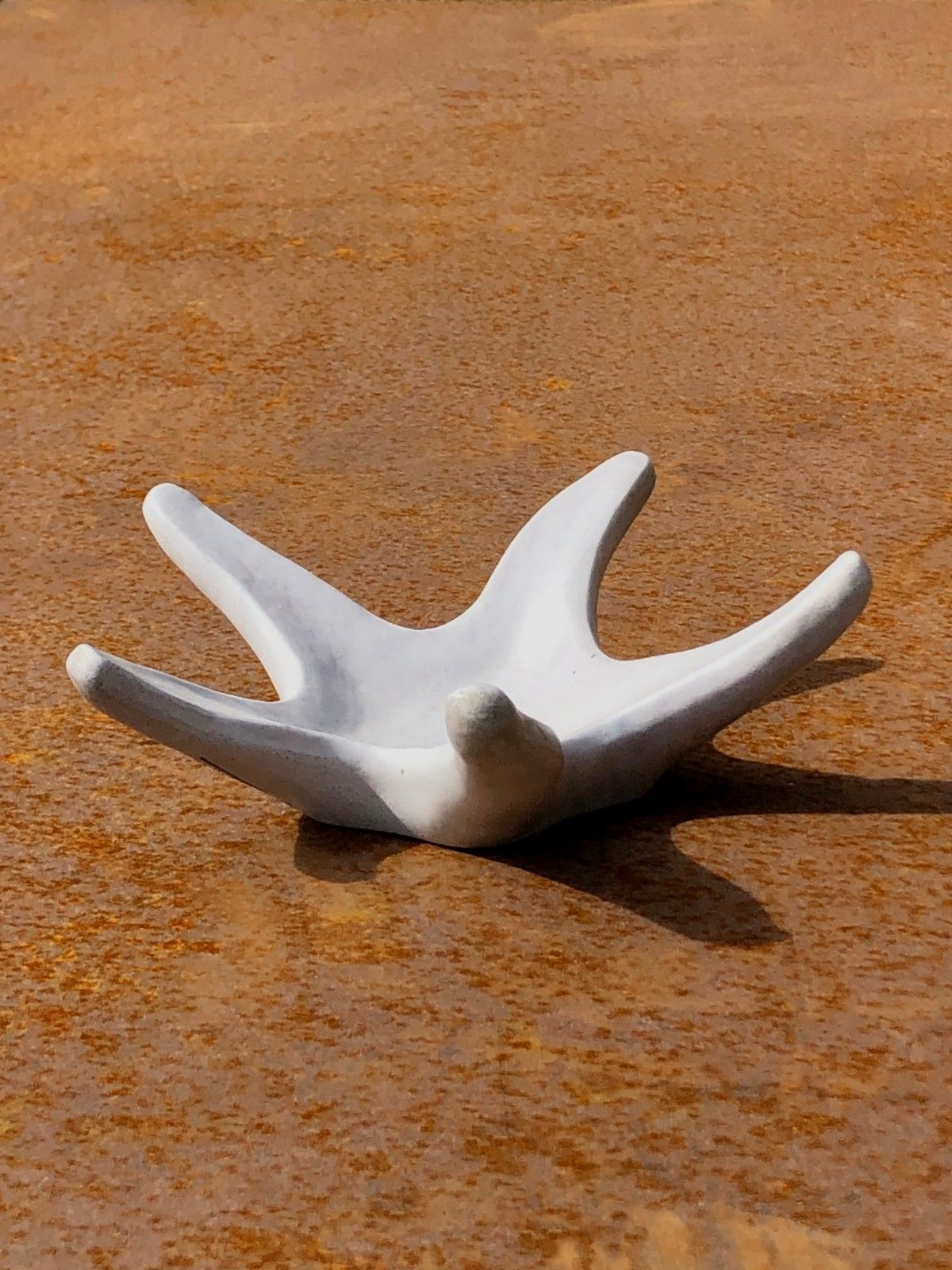 1950 Guillot Vallauris Pocket Empty Ceramic Ashtray Modernist Free Form photo for sale