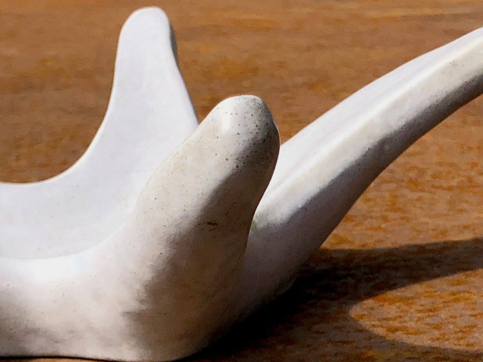 1950 Guillot Vallauris Pocket Empty Ceramic Ashtray Modernist Free Form photo vinterior