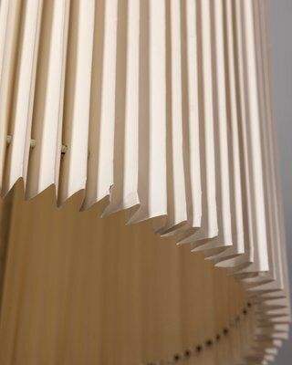 Vintage Italian Floor Lamp In Metal And Pleated Lampshade, 1960s photo vinterior