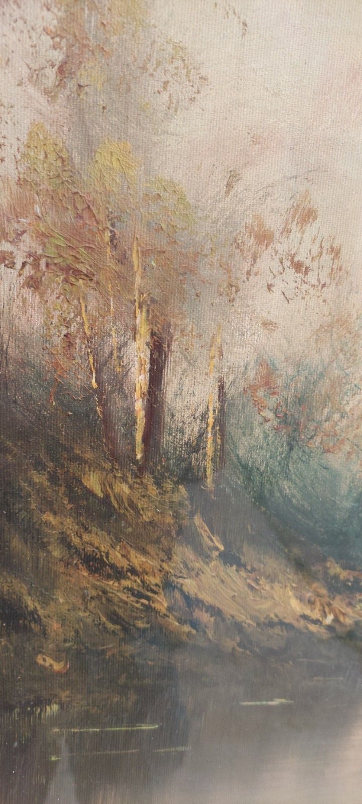 Oil Painting On Canvas Landscape 50x70s 60s/70s photo Art