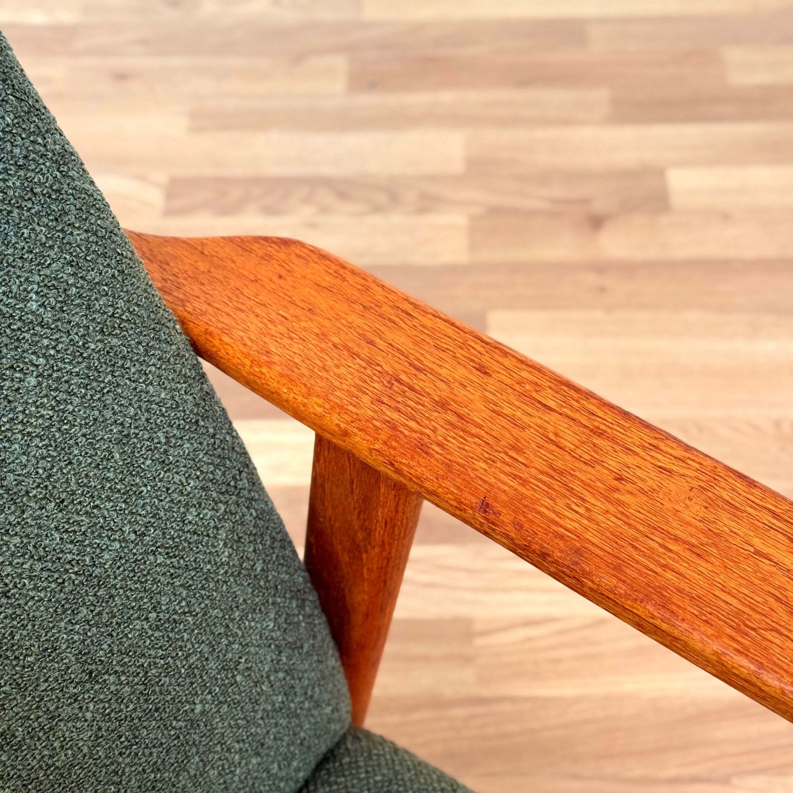 Swedish Armchair In Solid Teak photo Furniture