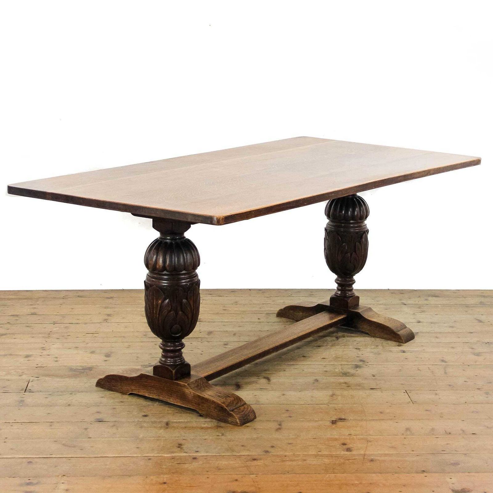 Large Antique Oak Refectory Table | Vintage Table | Vintage Kitchen Table | Dining Table | Vintage Oak Tables | Centre Tables