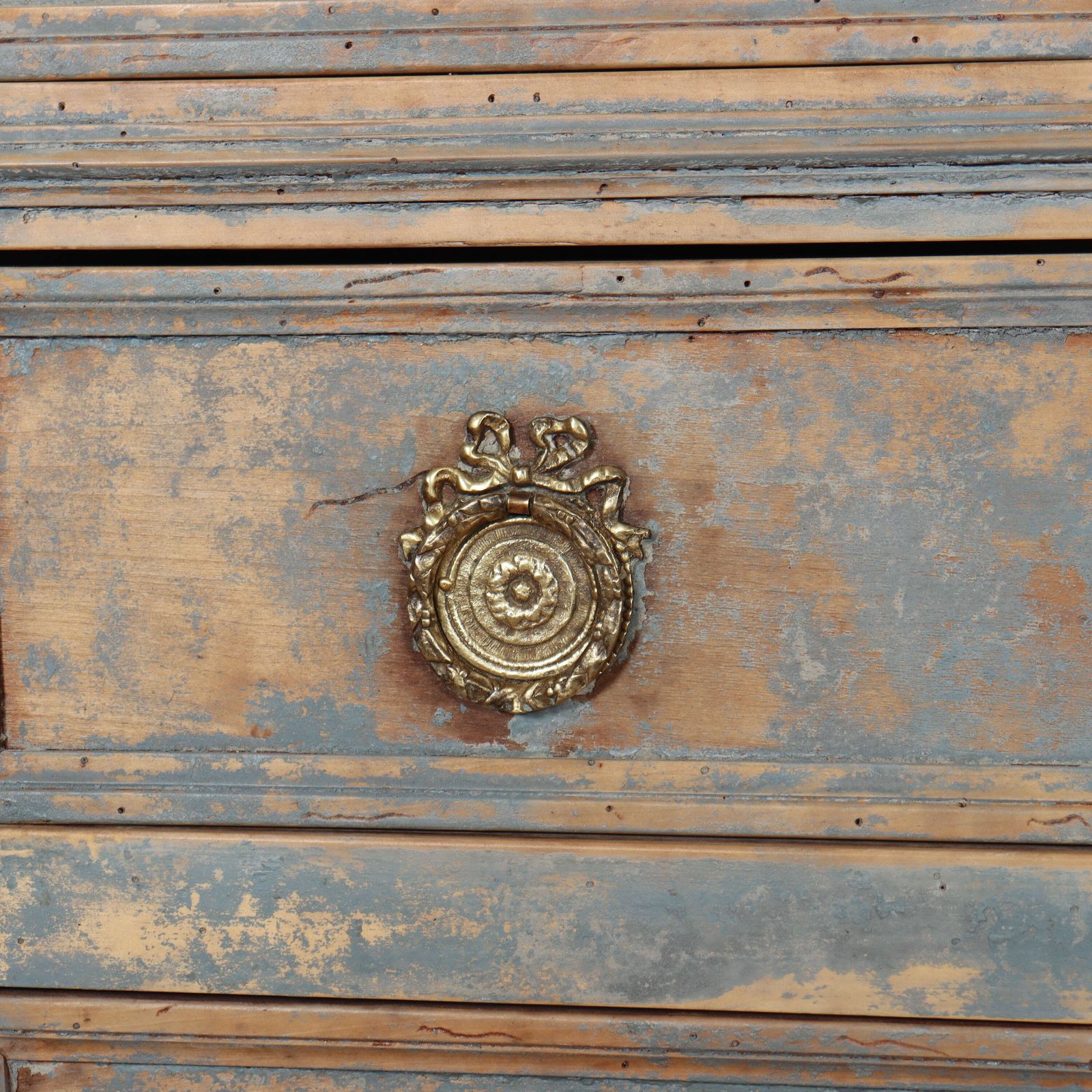 photo furniture French Painted Commode, 1800s, Antique