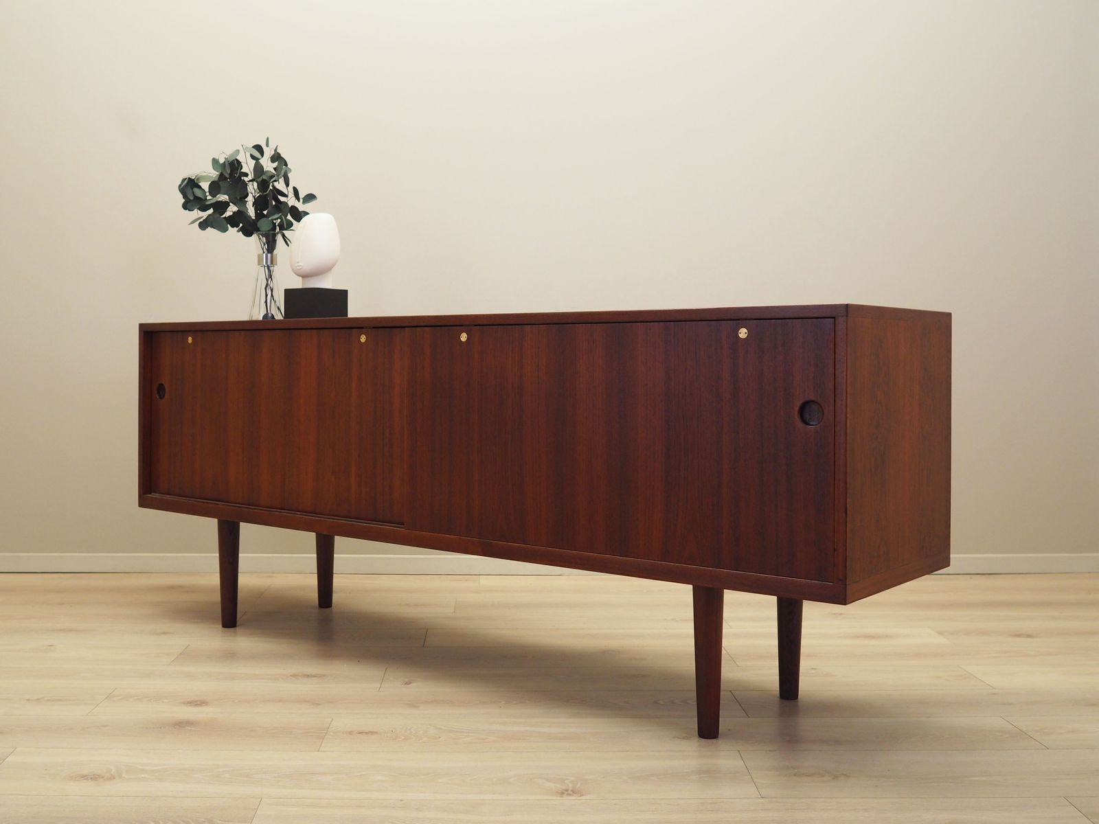 Teak Sideboard, Danish Design, 1960s, Designer: Hans J. Wegner, Production: Ry Møbler photo Furniture